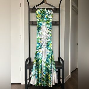 Mermaid Strapless Gown